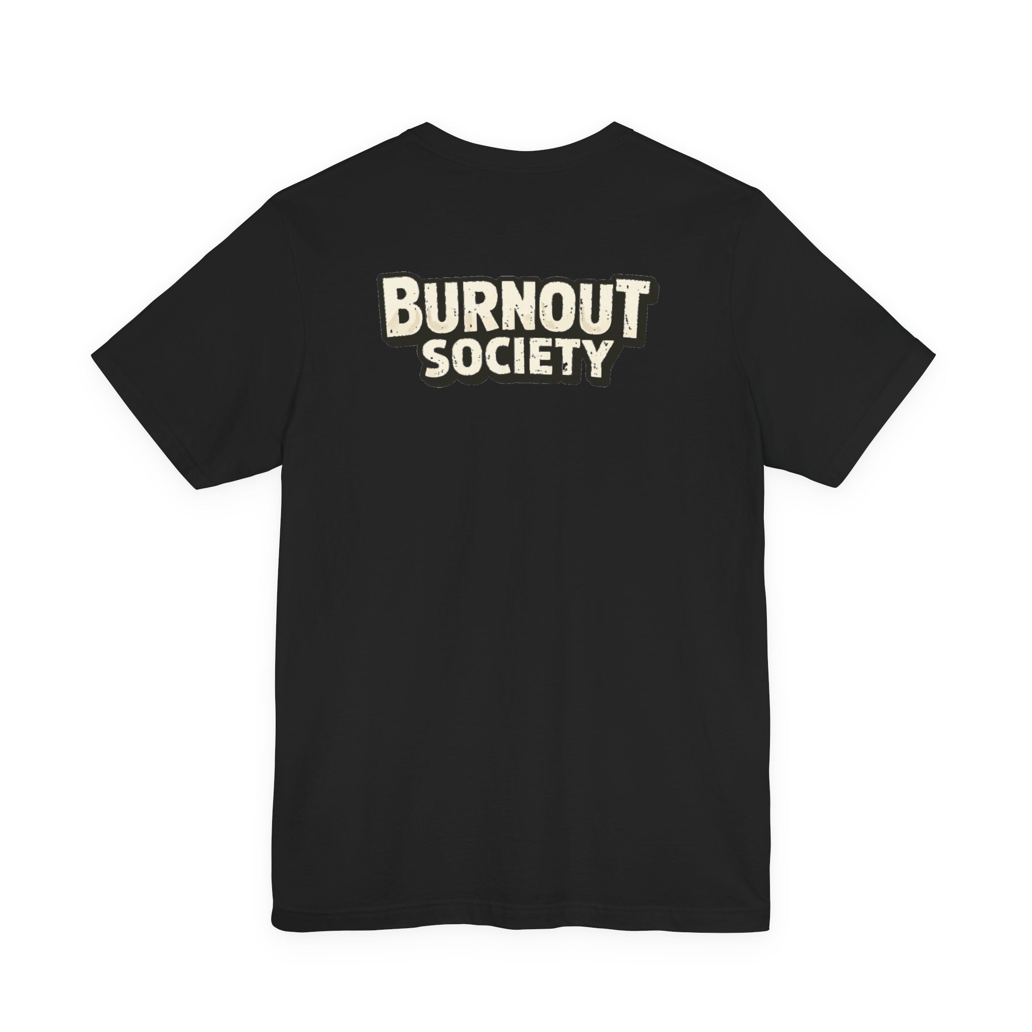 Cat Burnout Society T-Shirt — Personal Space Department : Required